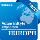 Europe ("Best Of" Collection) (Yamaha Expansion Manager kompatible Daten)