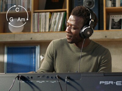 PSR-E483 Hauptbild der Auto-Chord-Play-Funktion