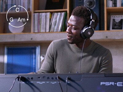 PSR-E583 Hauptbild der Auto-Chord-Play-Funktion