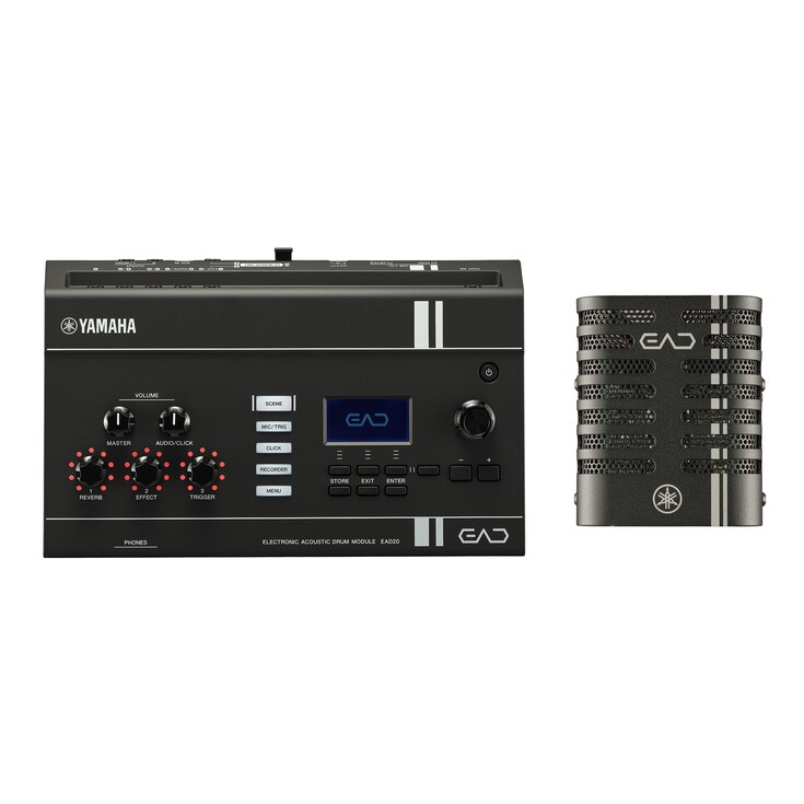 Elektronisch-akustisches Drum-Modul und Sensoreinheit Yamaha EAD20 zur Erfassung und Optimierung von akustischen Drum-Performances.