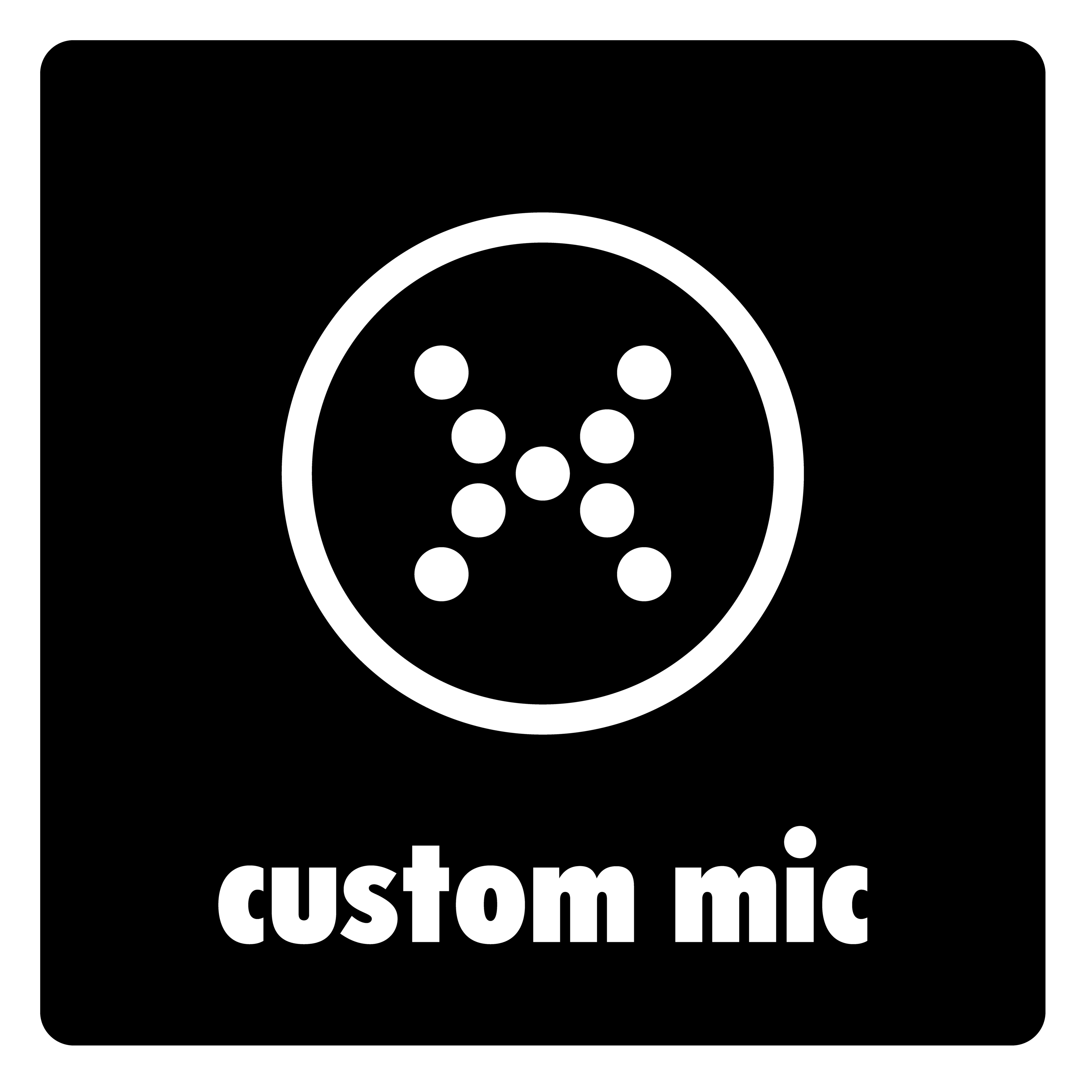 Für Drums optimierte Kapseln liefern einen authentischen Klangcharakter.