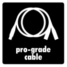 Sauberer Stereoausgang mit dem mitgelieferten Pro-Breakout-Kabel.