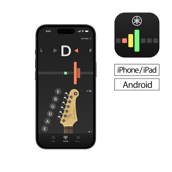 Stimmgerät für Gitarre