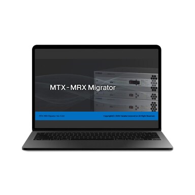 Yamaha Editor-Software MTX-MRX Migrator