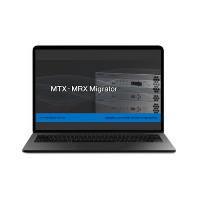 Yamaha Editor-Software MTX-MRX Migrator