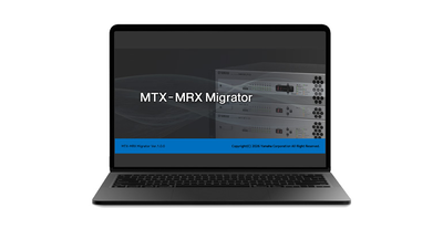 Yamaha Editor-Software MTX-MRX Migrator