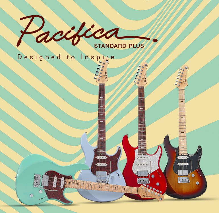 Key Visual, das die vier neuen Farben der Pacifica Standard Plus zeigt