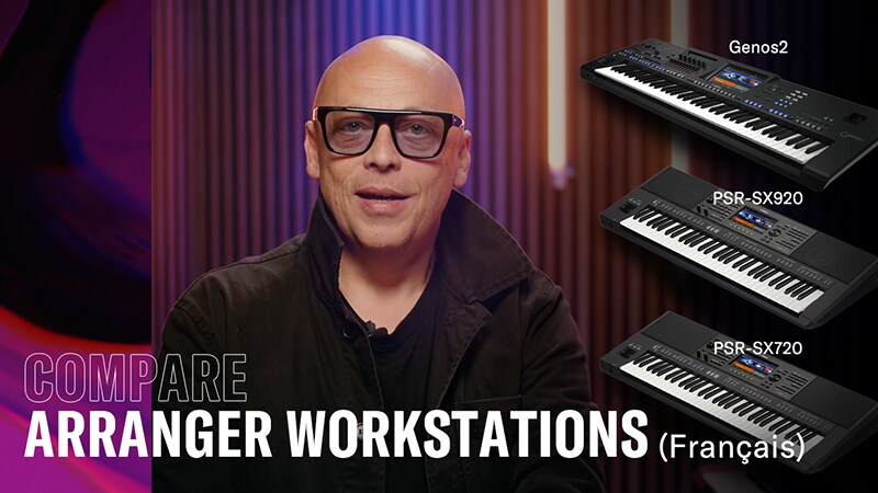 Arranger Workstations vergleichen – Französisch