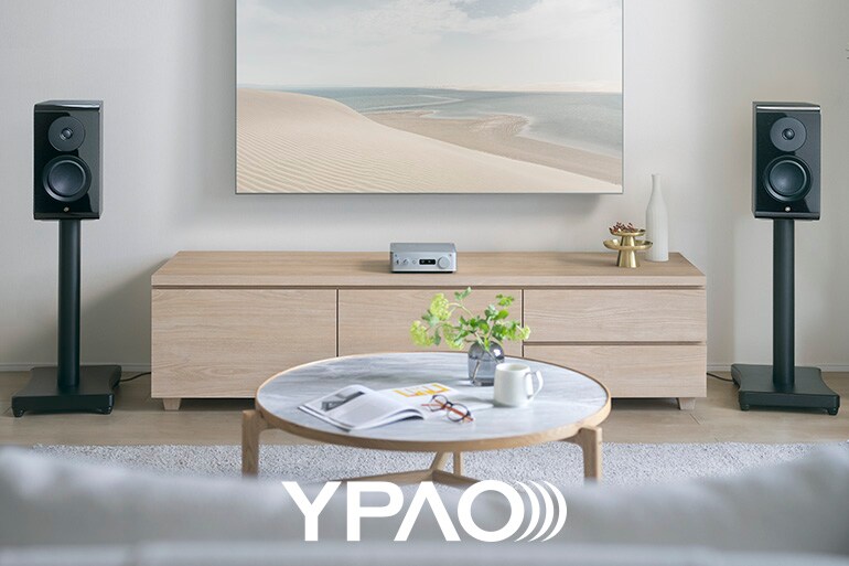 Yamaha WXA-70A and the YPAO logo
