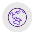 Yamaha's Global Network icon