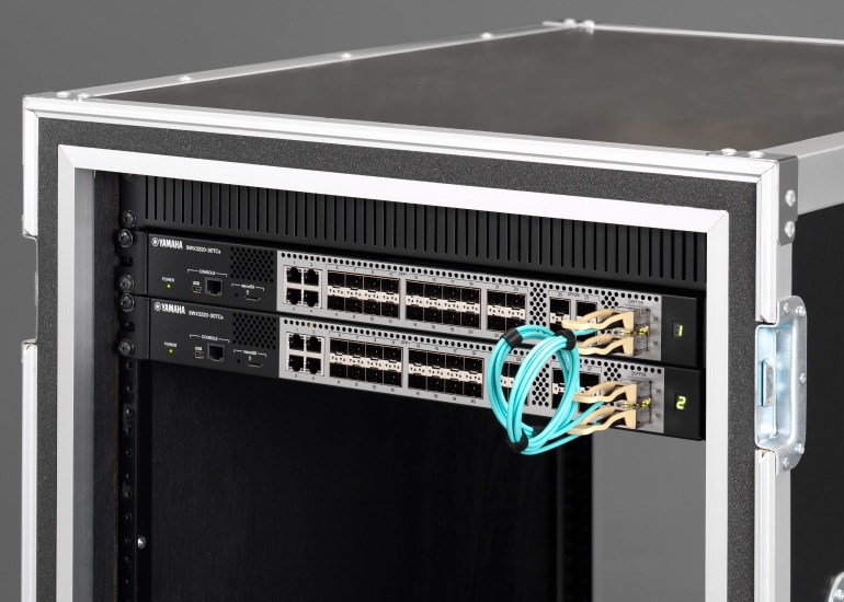 100GbE-Stacking-Unterstützung: Einheitliche Verwaltung von Dual-Einheiten