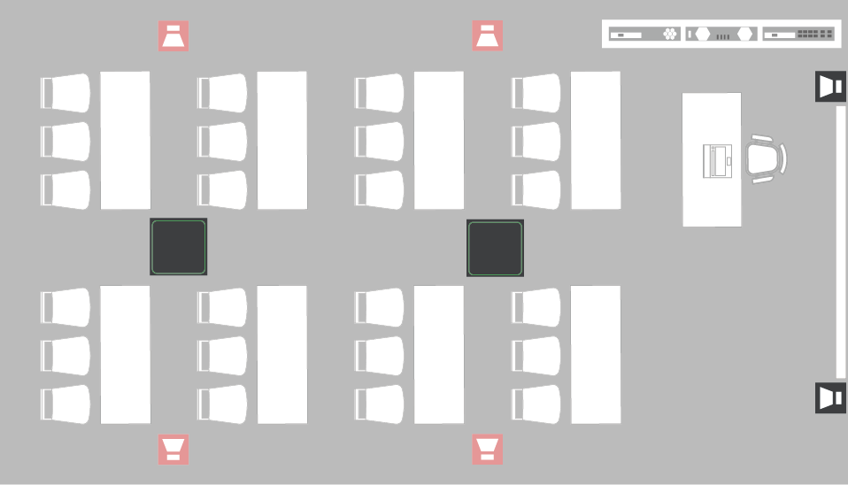 Large Room - Floor Plan