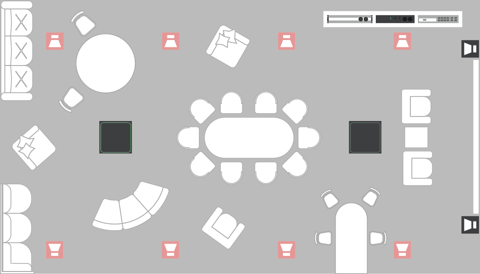 Multi Purpose/Hybrid Room - Floor Plan