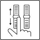 Tonhöhenbeugungs-Rad-Symbol