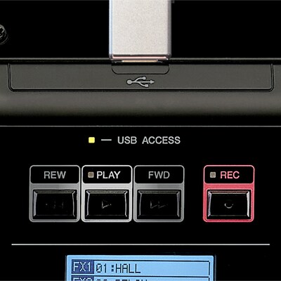 Abspielen und Aufnehmen mit USB-Gerät