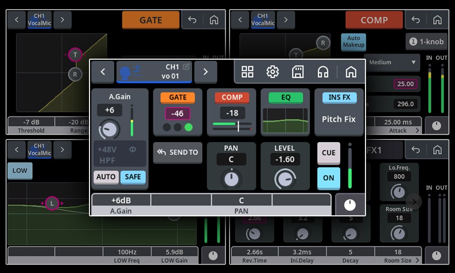 Yamaha MGX16V: Forme deine Vision